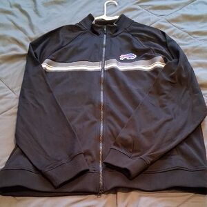 Athletic Works Black Jacket with Buffalo Bills Logo